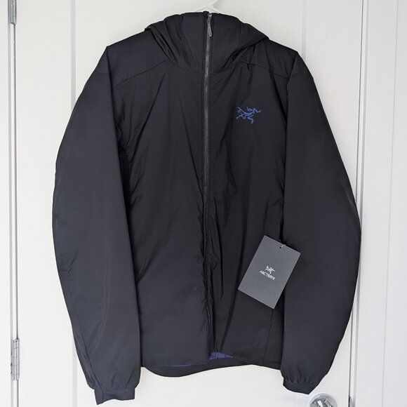 (NWT) Arc'teryx-  Atom Hoody Men's (Black/Soul/Electra) - Picture 2 of 15